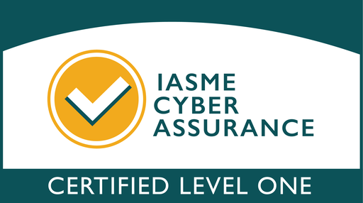 IASME Cyber Assurance Level 1 - verified certificate